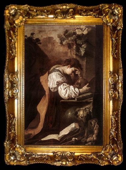 framed  FETI, Domenico Melancholy dfh, ta009-2